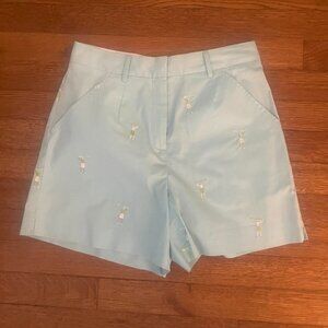 Light blue Lilly Pulitzer golf shorts